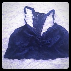 PINK brand navy bralette